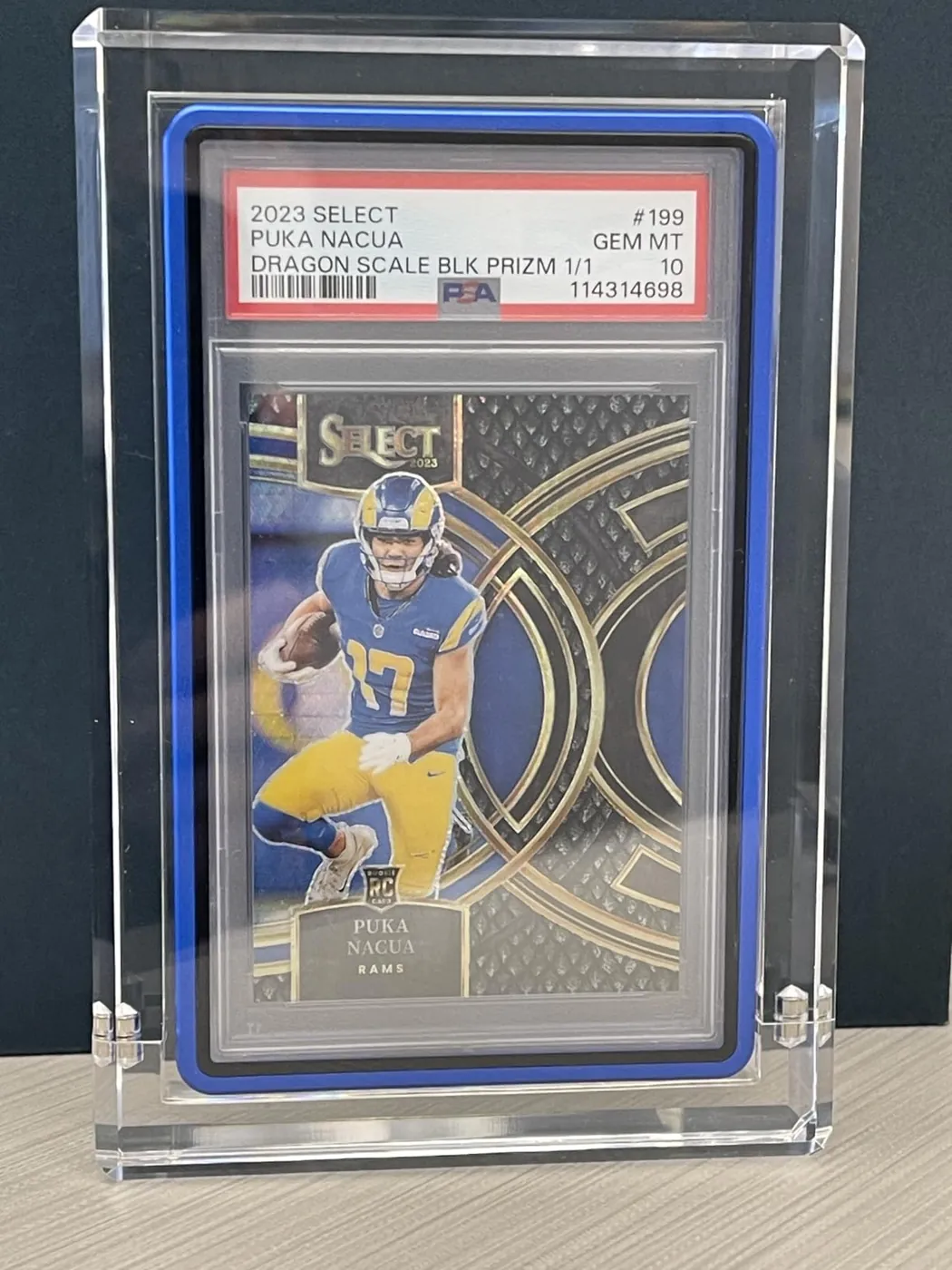 Customer photo — Vault — thick, heavy, sturdy display