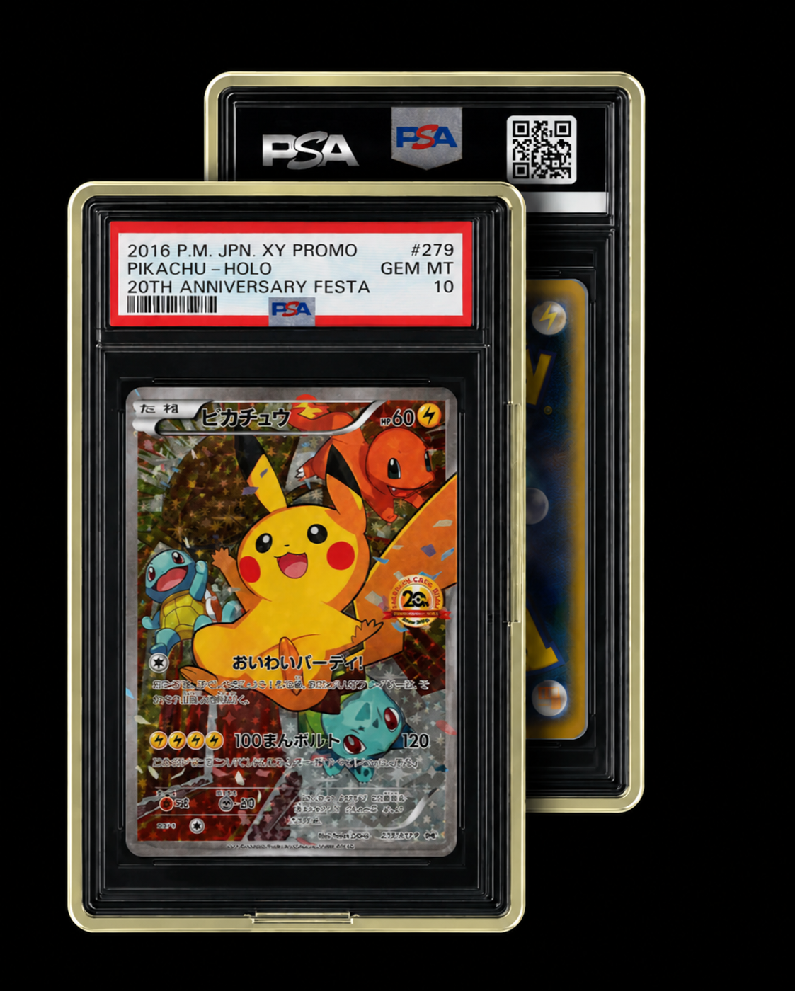 PowerGuard Champagne Gold — PSA slab